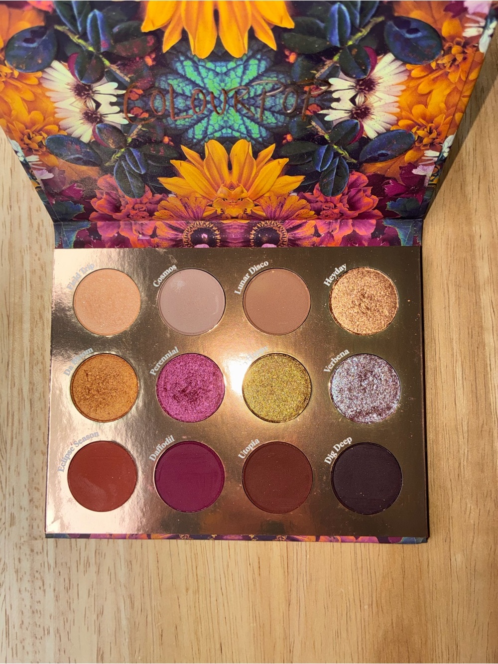 ColourPop Sonic Bloom Eyeshadow Palette - 12 Pan Pressed Powder - Picture 4 of 4